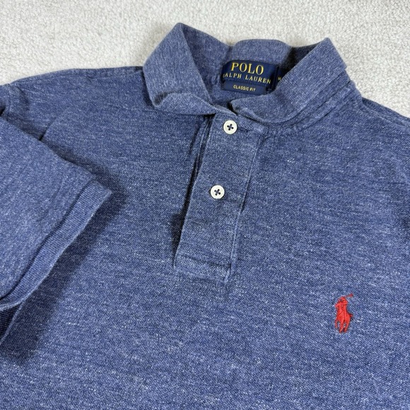 Polo Ralph Lauren Other - Polo Ralph Lauren Polo Shirt Mens Medium Blue Classic Fit Short Sleeve Pony Logo